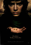 The Lord of the Rings 2001 movie poster Elijah Wood Peter Jackson Find more: Lord of the Rings