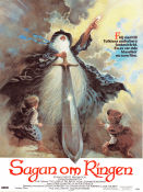 The Lord of the Rings 1978 movie poster Ralph Bakshi Animation Writer: JRR Tolkien