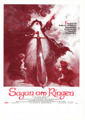 Sagan om ringen 1978 poster Christopher Guard Ralph Bakshi Animerat Text: JRR Tolkien