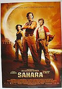 Sahara 2005 movie poster Matthew McConaughey Penelope Cruz Steve Zahn Breck Eisner Find more: Africa