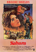 Sahara 1983 movie poster Brooke Shields Lambert Wilson Andrew V McLaglen