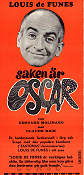Oscar 1967 movie poster Louis de Funes Edouard Molinaro