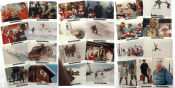 Sällskapsresan 2 Snowroller 1985 lobby card set Jon Skolmen Cecilia Walton Eva Millberg Lasse Åberg Winter sports Travel