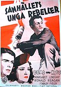 Hell´s Kitchen 1939 movie poster Margaret Lindsay Ronald Reagan