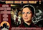 The Sand Pebbles 1966 movie poster Steve McQueen Richard Attenborough Candice Bergen Robert Wise Ships and navy