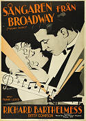 Sångaren från Broadway 1929 poster Richard Barthelmess Betty Compson Frank Lloyd