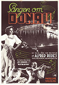 Le Danube bleu 1940 movie poster Madeleine Sologne José Noguéro Marguerite Moreno Alfred Rode Musicals