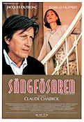 Sängfösaren 2000 poster Jacques Dutronc Isabelle Huppert Claude Chabrol