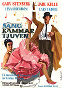 Sängkammartjuven 1960 movie poster Jarl Kulle Gaby Stenberg Lars Ekborg Göran Gentele