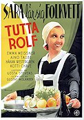 Sara lär sig folkvett 1937 movie poster Tutta Rolf Håkan Westergren Eric Rohman art