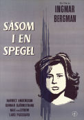 Through a Glass Darkly 1961 movie poster Harriet Andersson Gunnar Björnstrand Max von Sydow Lars Passgård Ingmar Bergman Poster artwork: Ranke Sandgren Photo: Sven Nykvist
