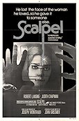 Scalpel 1977 movie poster Robert Lansing Judith Chapman Arlen Dean Snyder John Grissmer