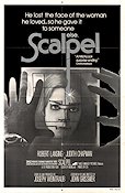 Scalpel 1977 poster Robert Lansing Judith Chapman Arlen Dean Snyder John Grissmer