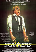 Scanners 1981 movie poster Jennifer O´Neill David Cronenberg Country: Canada