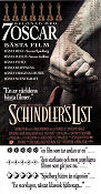 Schindler´s List 1993 movie poster Liam Neeson Ralph Fiennes Ben Kingsley Steven Spielberg Find more: Nazi