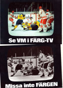 Se VM i färg-TV 1970 poster Winter sports