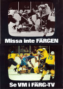 Icehockey World Championship 1970 poster Winter sports