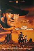 The Searchers 1956 movie poster John Wayne Natalie Wood John Ford