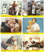 Seems Like Old Times 1980 lobby card set Goldie Hawn Chevy Chase Charles Grodin Jay Sandrich Writer: Neil Simon