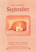 September 1987 poster Elaine Stritch Woody Allen