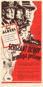 Sergeant Berry vid hemliga polisen 1938 poster Hans Albers Toni von Bukovics Herbert Selpin Filmbolag: UFA