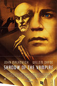 Shadow of the Vampire 2000 movie poster John Malkovich Willem Dafoe E Elias Merhige Find more: Nosferatu