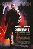Shaft 2000 movie poster Samuel L Jackson Vanessa Williams Christian Bale John Singleton