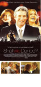 Shall We Dance 2004 poster Richard Gere Jennifer Lopez Susan Sarandon Dans Romantik