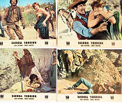 Two Mules for Sister Sara 1970 lobby card set Clint Eastwood Shirley MacLaine Manolo Fabregas Don Siegel