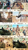 Two Mules for Sister Sara 1970 lobby card set Clint Eastwood Shirley MacLaine Manolo Fabregas Don Siegel