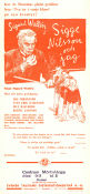 Sigge Nilsson och jag 1938 movie poster Carl-Gunnar Wingård Nils Hallberg Linnéa Hillberg Sigurd Wallén Writer: Sven Zetterström School Kids