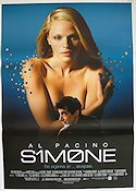 Simone S1m0ne 2002 movie poster Al Pacino Catherine Keener Andrew Niccol