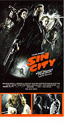 Sin City 2005 poster Frank Miller Mickey Rourke Bruce Willis Jessica Alba Robert Rodriguez Från serier