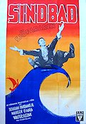 Sinbad the Sailor 1947 movie poster Douglas Fairbanks Jr Maureen O´Hara Adventure and matine