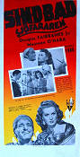 Sinbad the Sailor 1947 movie poster Douglas Fairbanks Jr Maureen O´Hara Walter Slezak Richard Wallace Adventure and matine