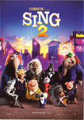 Sing 2 2021 movie poster Matthew McConaughey Garth Jennings Animation