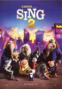 Sing 2 2021 poster Matthew McConaughey Garth Jennings Animerat