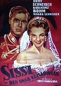 Sissi die junge Kaiserin 1957 movie poster Romy Schneider Karl-Heinz Böhm