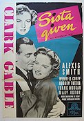 Any Number Can Play 1950 movie poster Clark Gable Alexis Smith Gambling