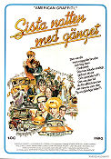 American Graffiti 1973 movie poster Richard Dreyfuss Ron Howard Harrison Ford Wolfman Jack George Lucas Rock and pop Cars and racing Cult movies