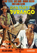 Sista tåget till Durango 1968 poster Anthony Steffen Mark Damon Dominique Boschero Mario Caiano Tåg