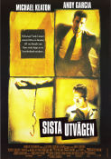 Sista utvägen 1998 poster Michael Keaton Andy Garcia Brian Cox Barbet Schroeder