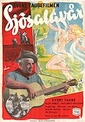 Sjösalavår 1949 movie poster Evert Taube Elof Ahrle Stig Järrel Maj-Britt Nilsson Instruments Artistic posters