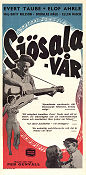 Sjösalavår 1949 movie poster Evert Taube Elof Ahrle Stig Järrel Maj-Britt Nilsson Per Gunvall