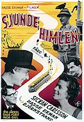 Sjunde himlen 1956 movie poster Sickan Carlsson Gunnar Björnstrand Hasse Ekman Travel