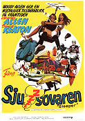 Sleeper 1973 movie poster Diane Keaton John Beck Woody Allen Poster artwork: Robert E McGinnis