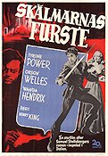 Prince of Foxes 1949 movie poster Tyrone Power Orson Welles Wanda Hendrix Henry King