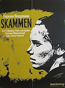 Shame 1968 movie poster Liv Ullmann Max von Sydow Max von Sydow Sigge Fürst Ingmar Bergman