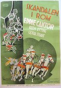 Roman Scandals 1934 movie poster Eddie Cantor Sword and sandal