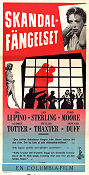 Skandalfängelset 1955 poster Ida Lupino Jan Sterling Cleo Moore Lewis Seiler Damer